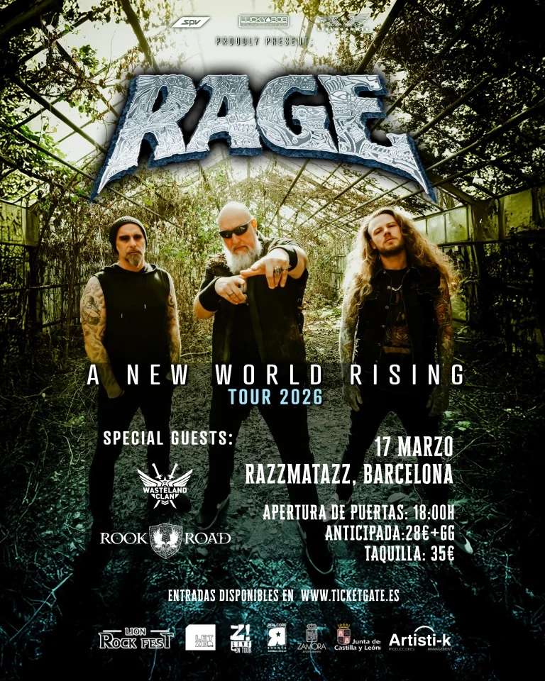 Rage - A New World Rising Tour 2026